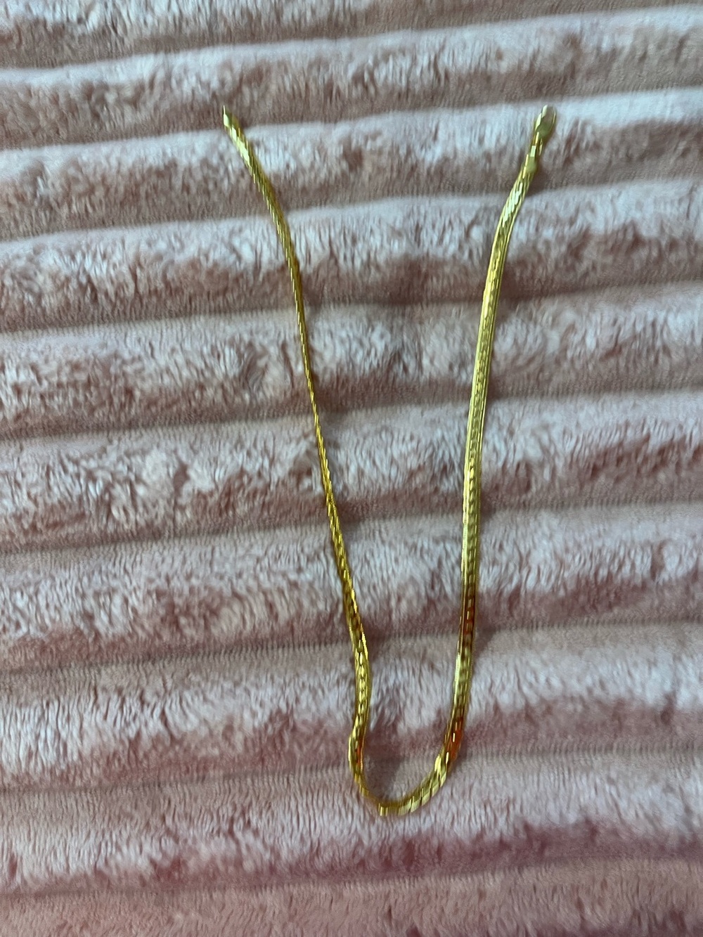 Gold Snake Chain Necklace - Elegant Women's Jewelry
18k